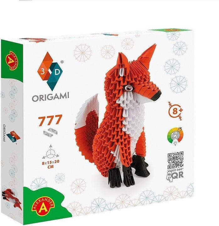 Actual product image Alexander ORIGAMI 3D Fox