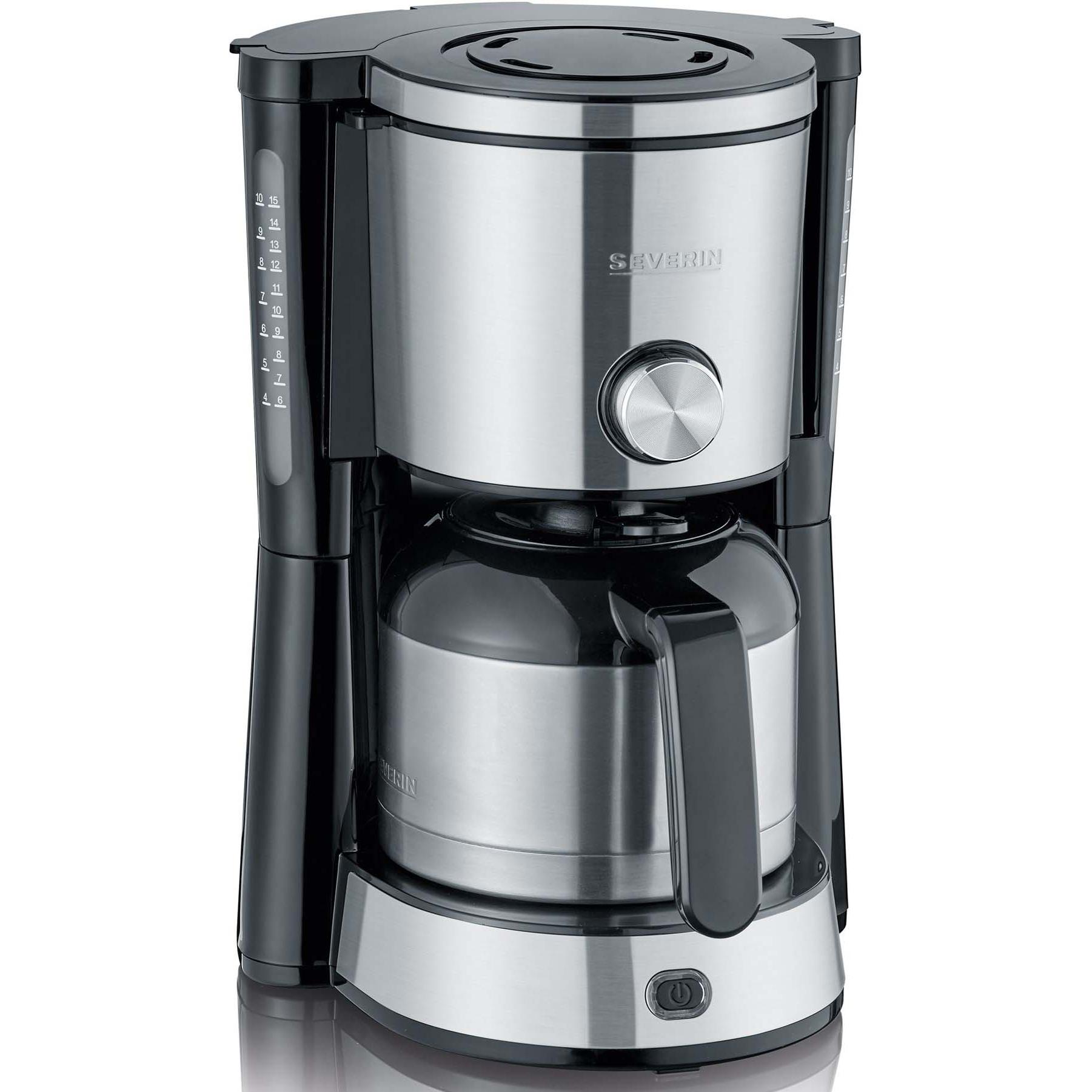Severin KA Kaffeemaschine TypeSwitch, Filterkaffeemaschine, Schwarz