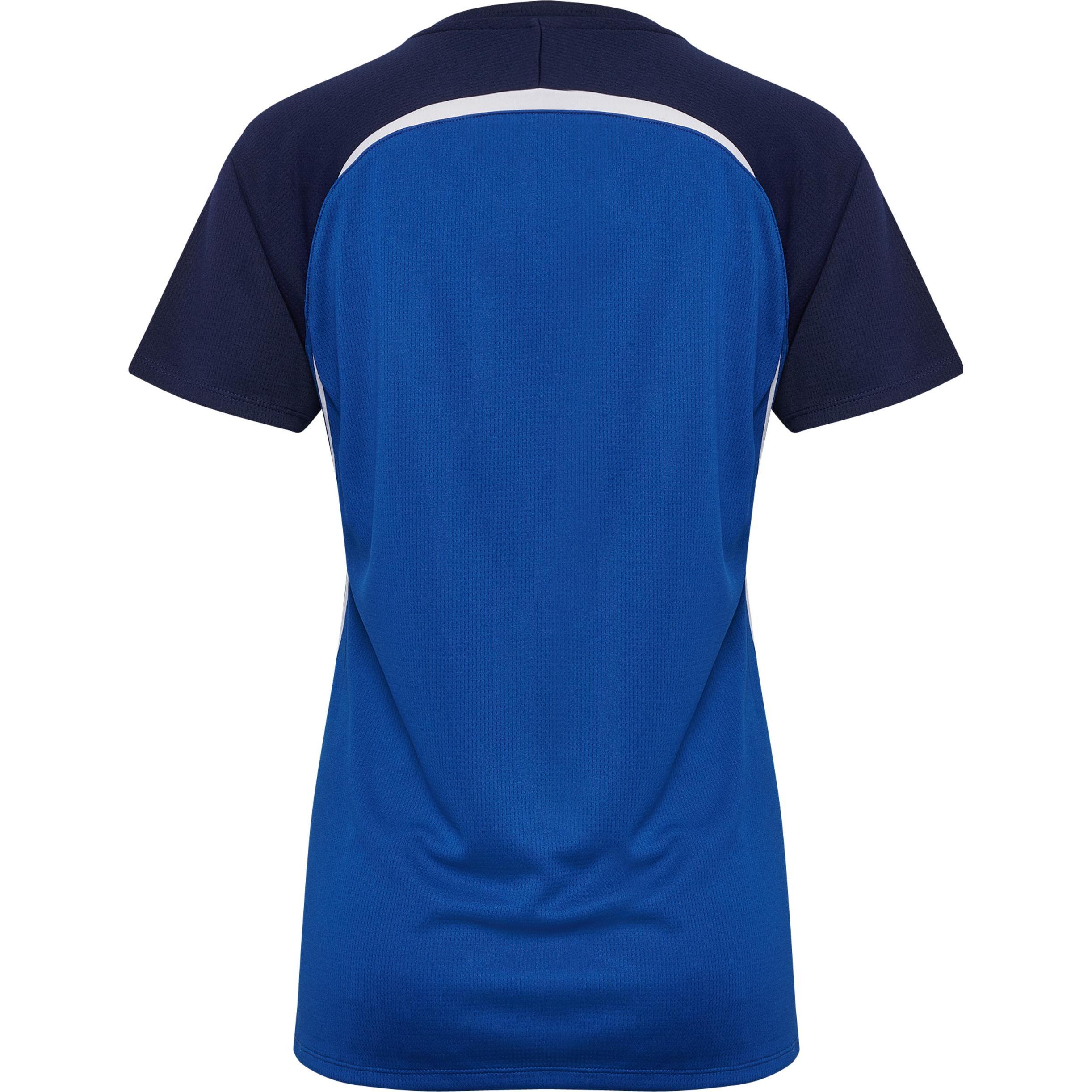 Thumbnail - hummel, Damen, Sportshirt, hmlLEAD 2.0 JERSEY S/S WOMAN (L), Blau, L
