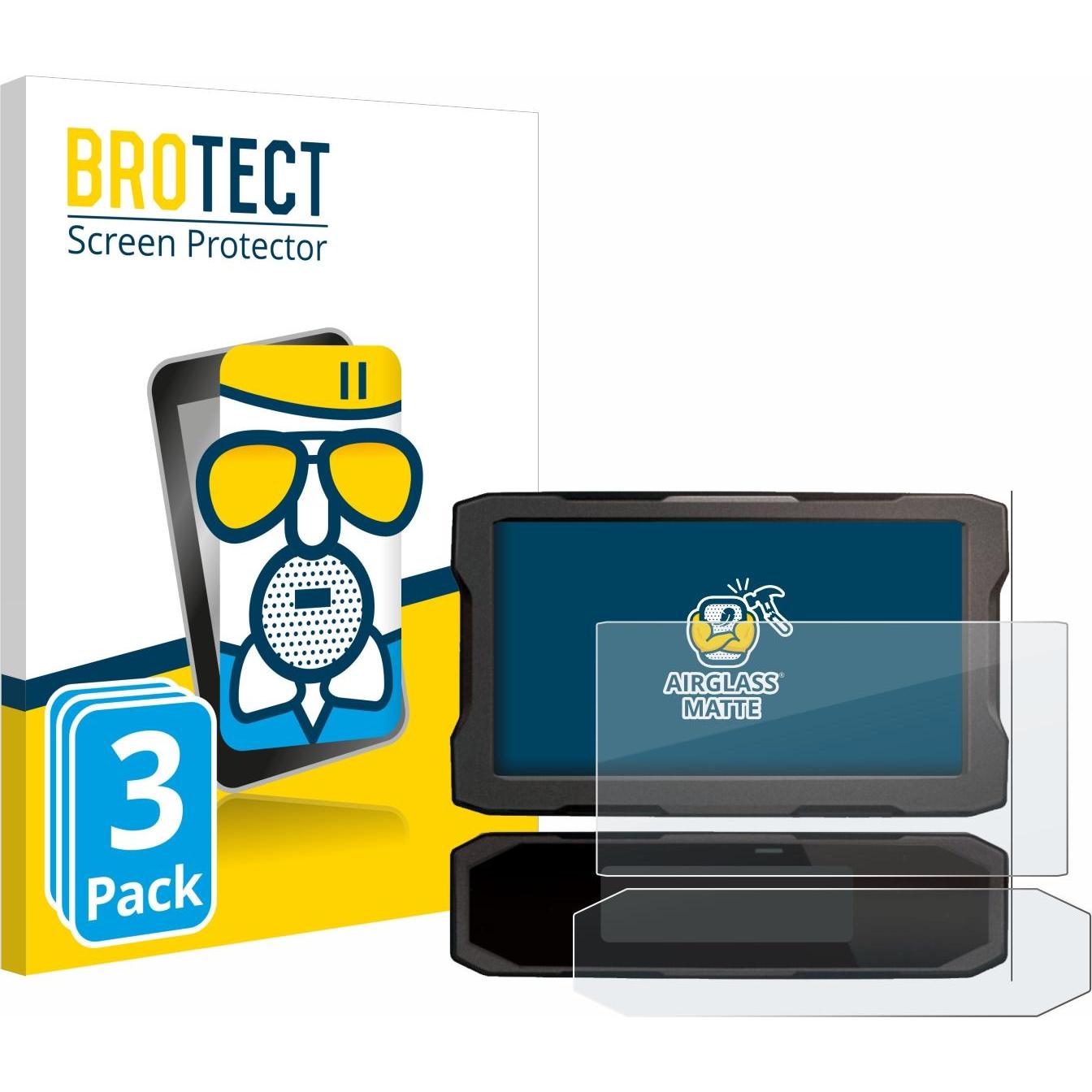BROTECT, Fahrzeug Navigation Zubehör, Schutzglas Schutzfolie Displayschutz Display Schutz Glas Folie matt