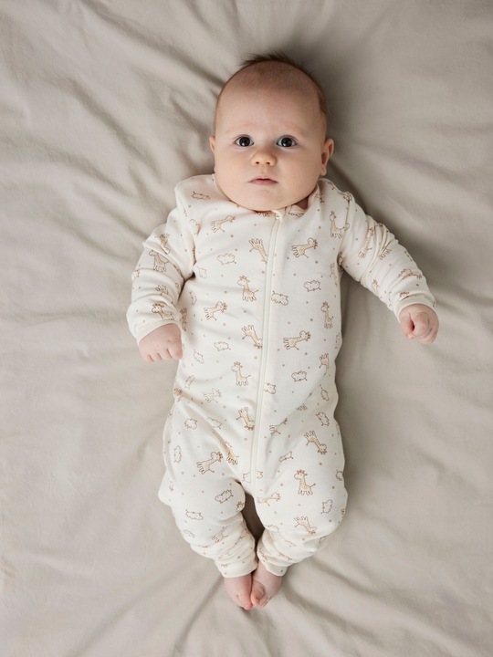 Produktbild Name it Nbnnightsuit 2p Zip Ff Jet Giraffe Noos (92)