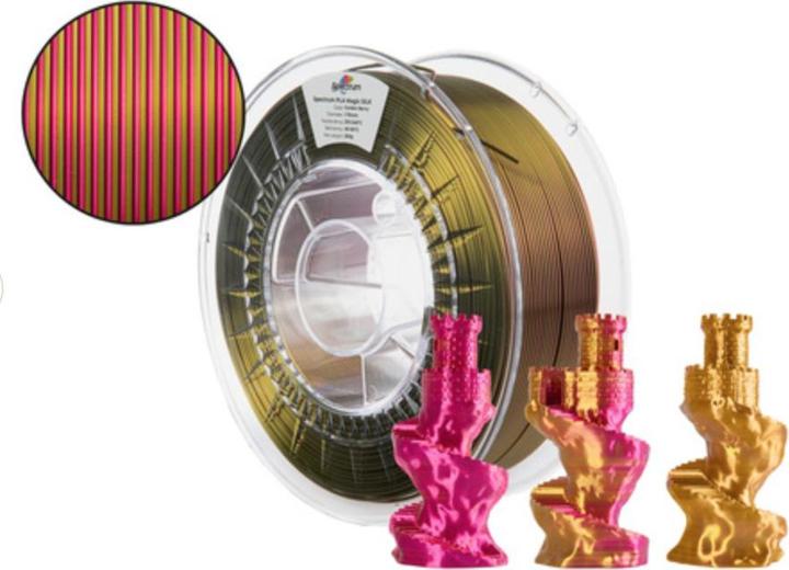 Produktbild Filament · PLA Magic SILK · GOLDEN BERRY · 1.75mm · 1kg (PLA, 1.75 mm, 1000 g, Mehrfarbig)
