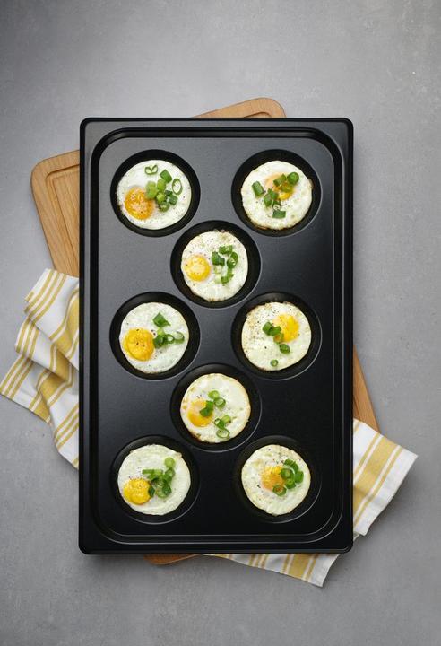 Immagine prodotto Hendi Vassoio per uova, con rivestimento antiaderente CONVECTOMAT EGGPLATE,, GN 1/1, nero (GN 1/1)