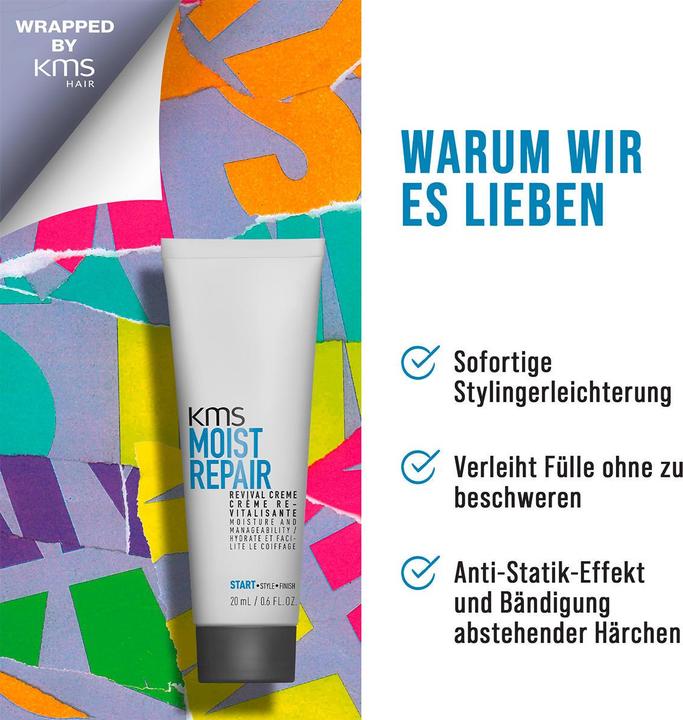 Produktbild KMS California Moist Repair Geschenkset - 420ml (Haarpflege set)