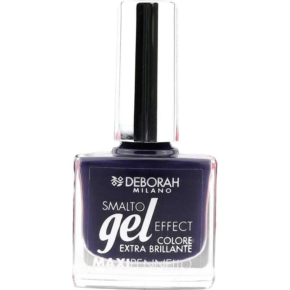 Deborah Milano Blau Nagellack, Gel Effect Nail Polish N.103 (Farblack, Gel-Effekt Nagellack)