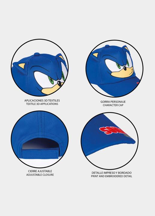 Actual product image Disney Premium Sonic children's cap