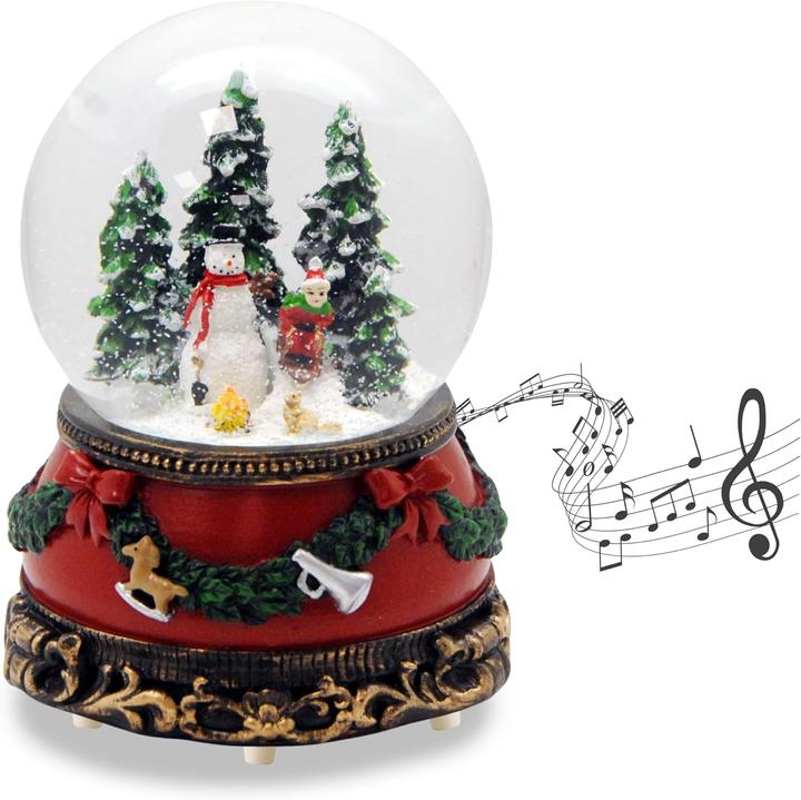 Immagine prodotto Minimum Collection Schneekugel "Schneemann und Kind"