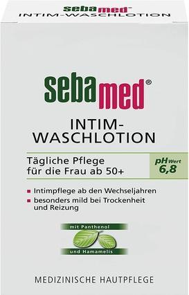 Produktbild Sebamed Intim-Waschlotion tägliche Pflege für die Frau ab 50+, 200 ml Flüssigseife (Intimwaschlotion, 200 ml)