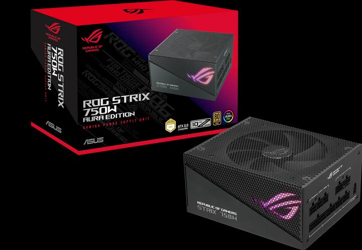 Produktbild ASUS PSU ROG STRIX 750W Gold Aura Edition (750 W)