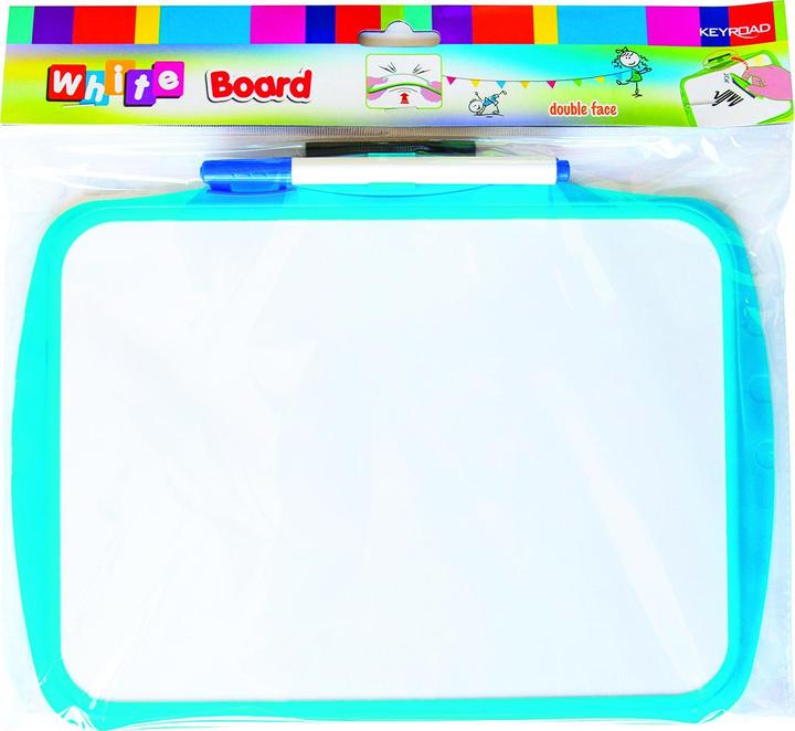 Keyroad Trocken abwischbare tafel für kinder, mit marker, 25 x 18 cm, farbmischung