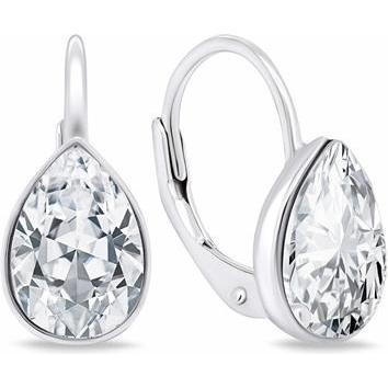 Brilio, Ohrringe, Silver - Original silver earrings with zircons EA671W