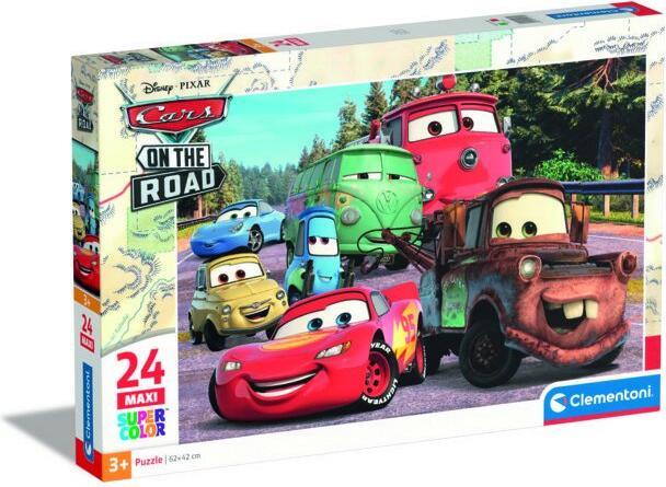 Productafbeelding Clementoni Maxi Puzzelauto's, 24. (24 onderdelen)