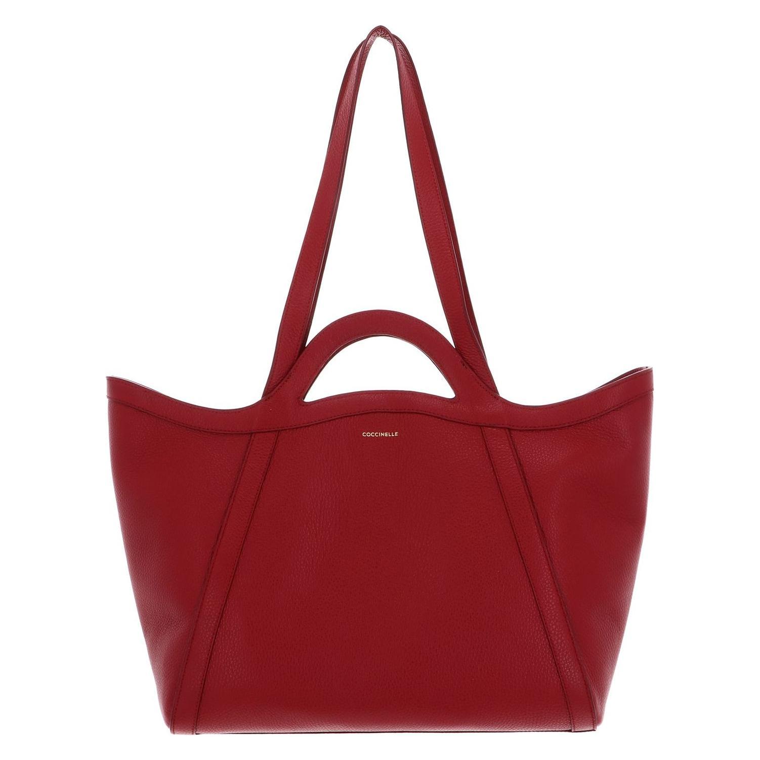 Coccinelle, Damen, Tasche, Amalia Grained Leather Shopper