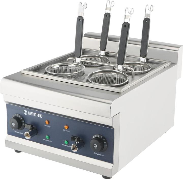 Image du produit Gastro Hero Cuiseur de pâtes électrique - Tamis -,l