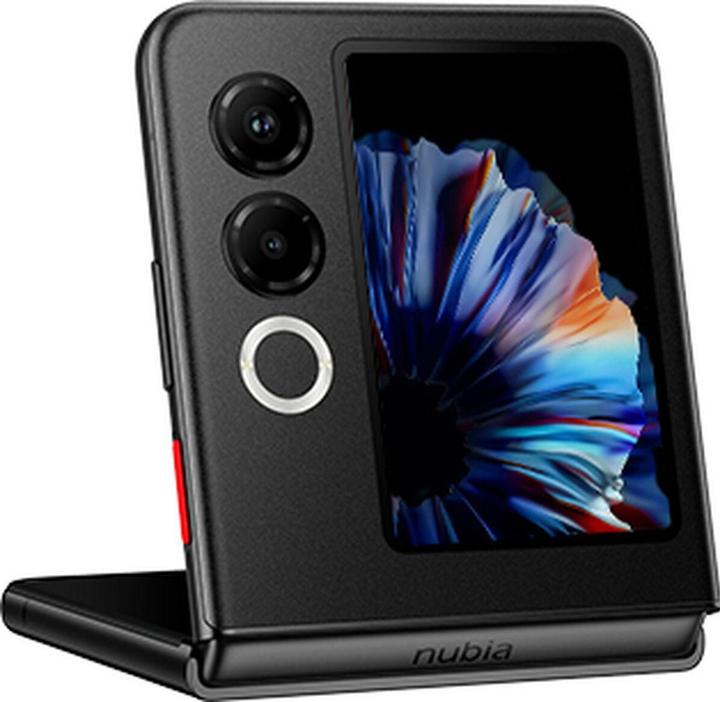 Actual product image Nubia Flip 2 (256 GB, Night Black, 6.90", Dual SIM, 5G)