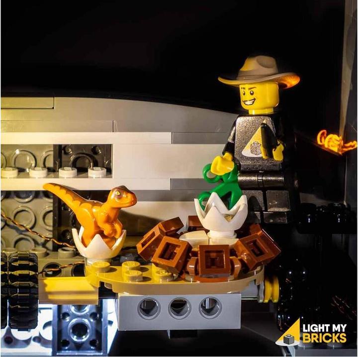 Produktbild Light my bricks LED Licht Set für LEGO Jurassic Park: T. Rex Verwüstung