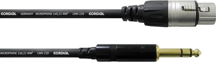 Produktbild Cordial Cfm 3 Fv (3 m, XLR, 6.3mm Klinke (Jack))
