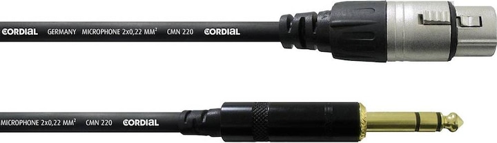 Actual product image Cordial Cfm 3 Fv (3 m, XLR, 6.3mm jack)