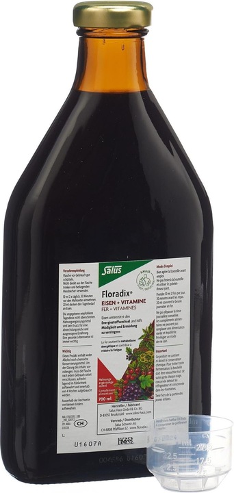 Actual product image Salus Iron + Vitamins Profit Pack Fl 700 ml (1 Piece, Liquid, 1353 g)