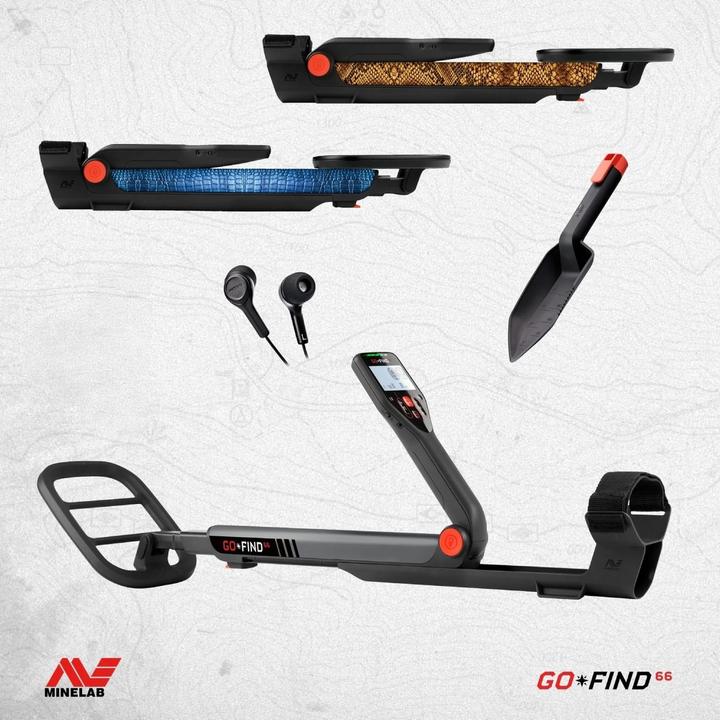 Actual product image Minelab GO-FIND 66 Metaaldetector specialist.