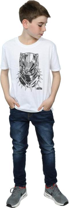 Produktbild Jungen Black Panther Spray Headshot TShirt (152, 158)
