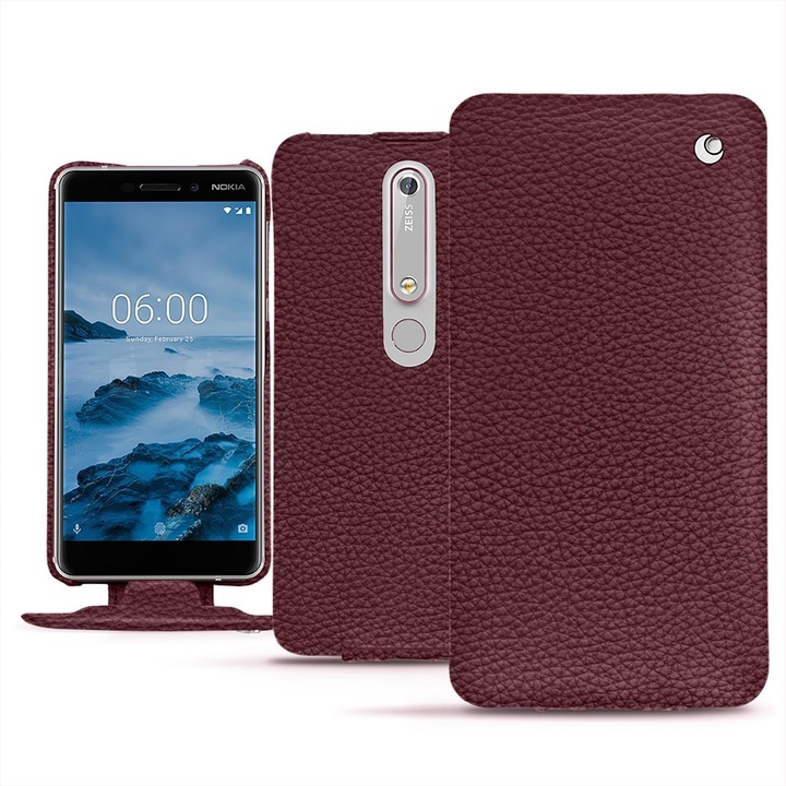Actual product image Noreve Leather cover vertical (Nokia 6 (2018))
