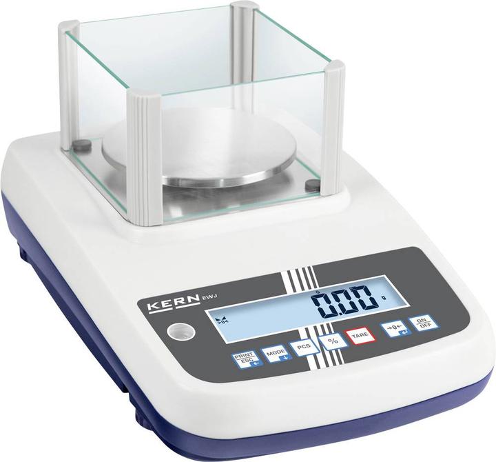 Kern Hoogwaardige precisieweegschaal met interne automatische kalibratie en verificatiegoedkeuring