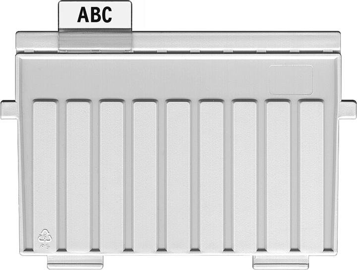 Actual product image Han Tab Dimensions: 3.5 x 1.5 cm (W x H) max. number of print lines: 3 Print line