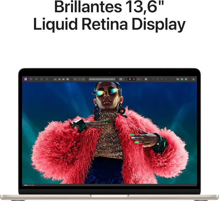Image du produit Apple MacBook Air - 2024 (13.60", M3, 16 Go, 512 Go, DE)