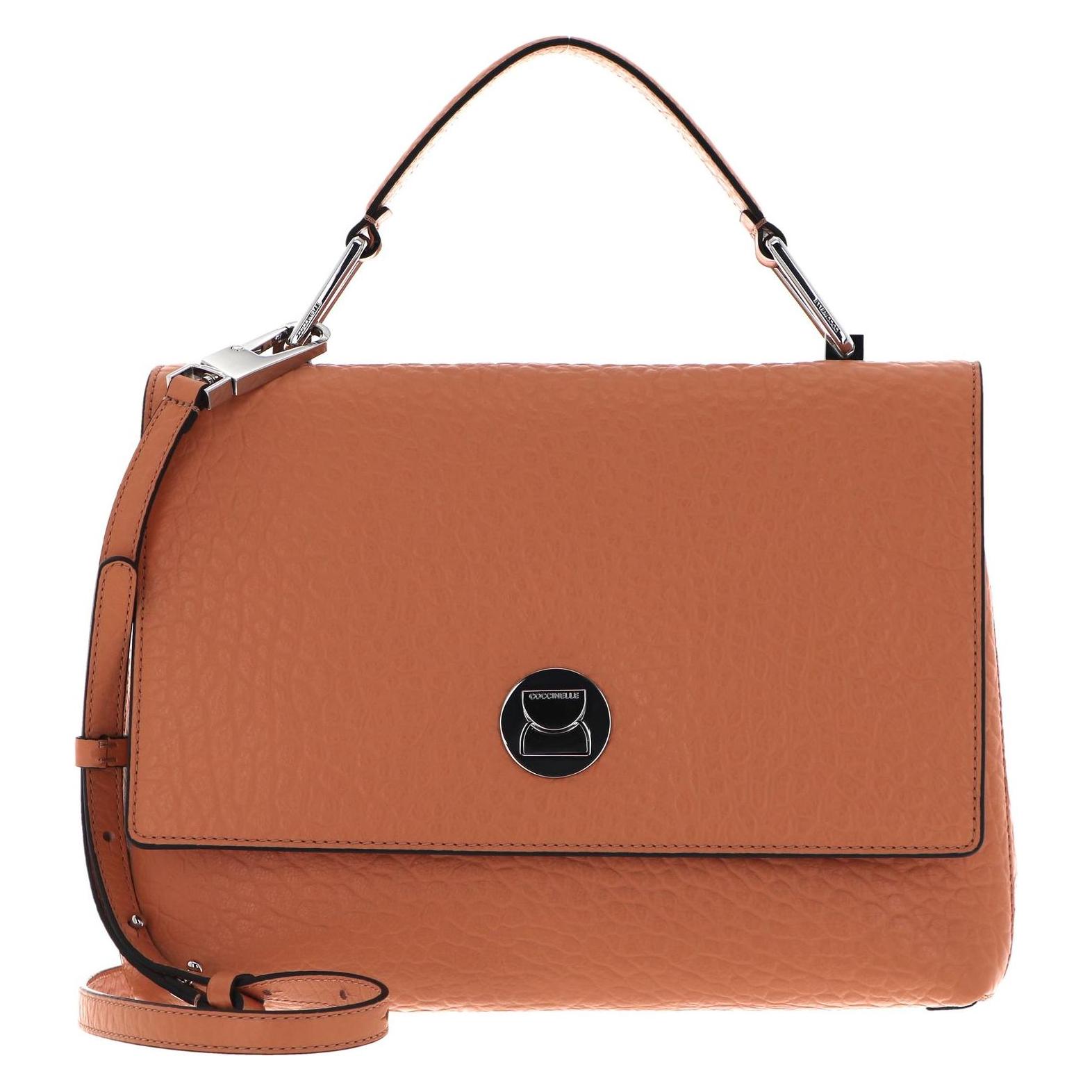 Coccinelle, Damen, Handtasche, Liya Elk Handbag Large, Braun