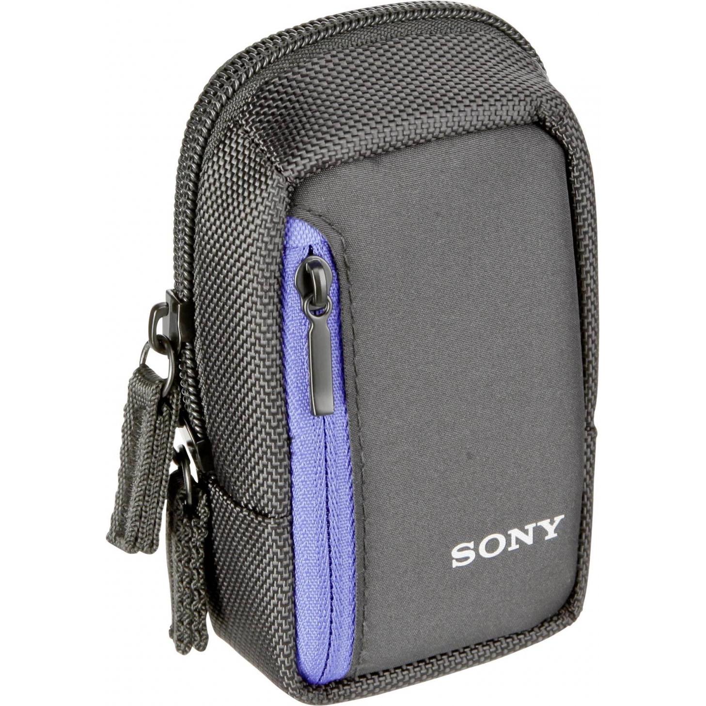 Sony Lcs-Cs 2 B (Kamera Schultertasche, 0.75 l), Kameratasche, Schwarz, Blau