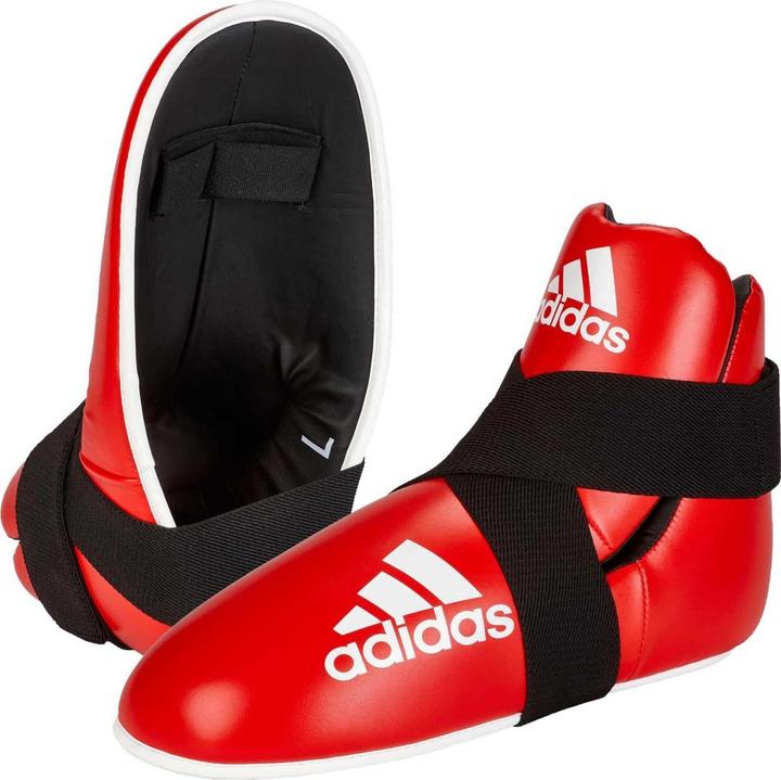 Immagine prodotto adidas Pro Kickboxing Foot Guard rosso, adiKBB100 (XL)