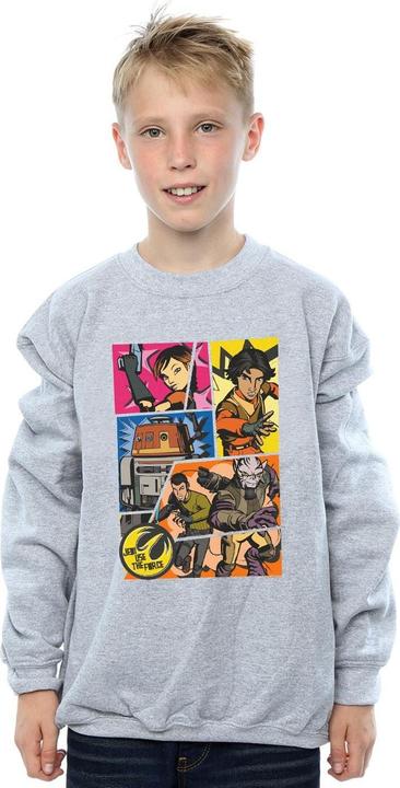 Produktbild Star Wars Rebels Comic Strip Sweatshirt Jungen (152, 158)