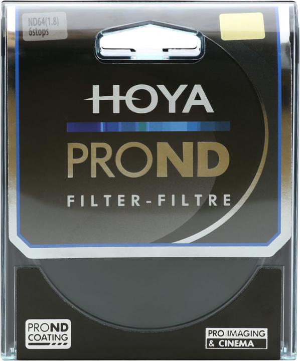 Immagine prodotto Hoya Pro ND64 Filter (58 mm, Filtri grigi, 58 mm)