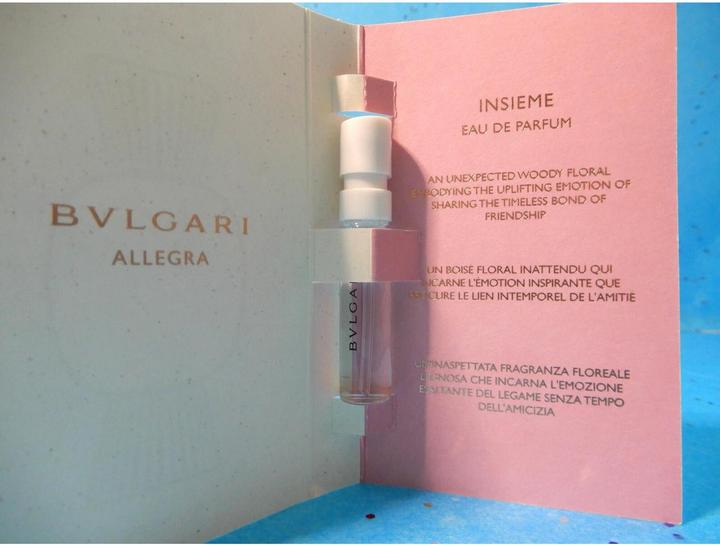 Bulgari Allegra INSIEME Eau De Parfum (Eau de Parfum, 1.50 ml)