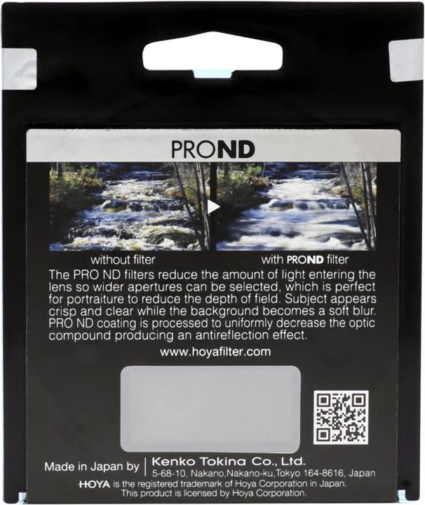 Produktbild Hoya Pro ND16 Filter (82 mm, ND- / Graufilter, 82 mm)