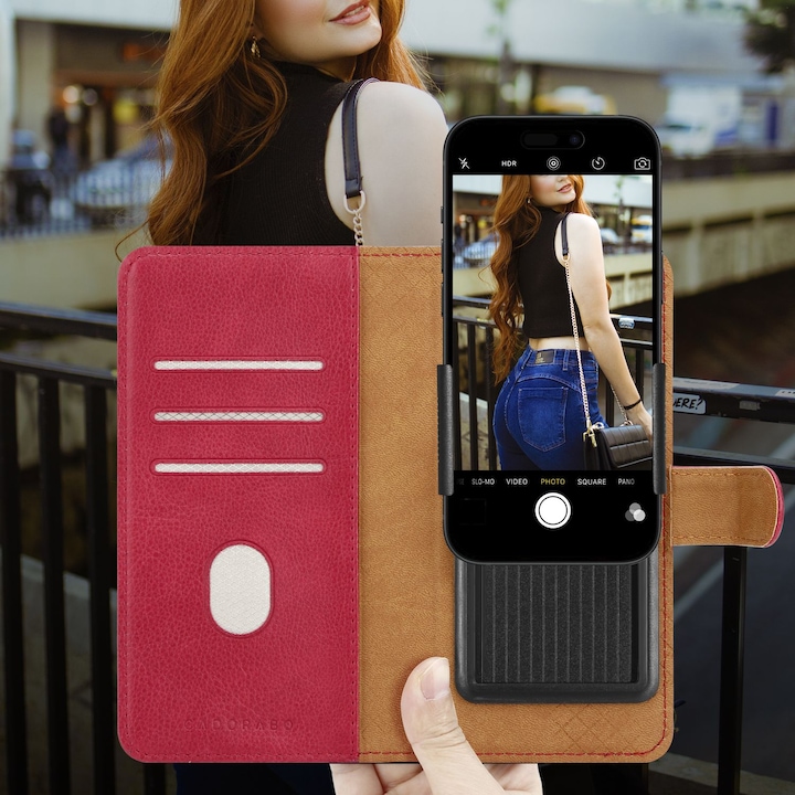 Actual product image Cadorabo Case for Samsung Galaxy J5 2015 Book Cover (Samsung Galaxy J5 (2015))