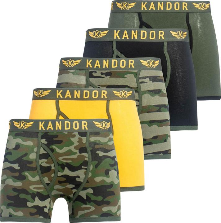 Immagine prodotto Kandor Camobee Boxer Uomo Misura Confezione 5 (L)