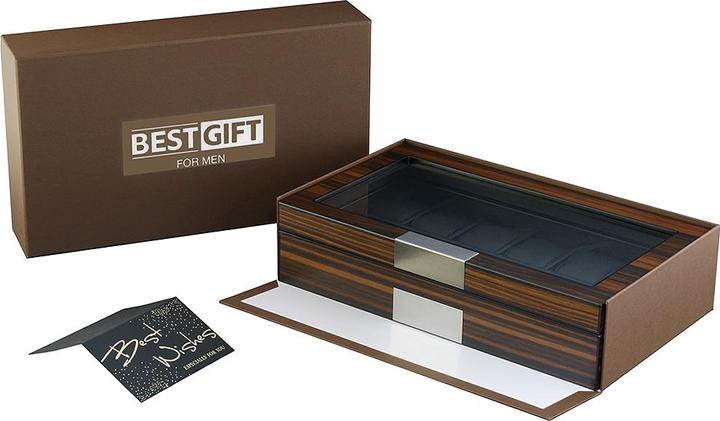 Actual product image Rothenschild Watch box RS-2377-12EB for 12 watches ebony