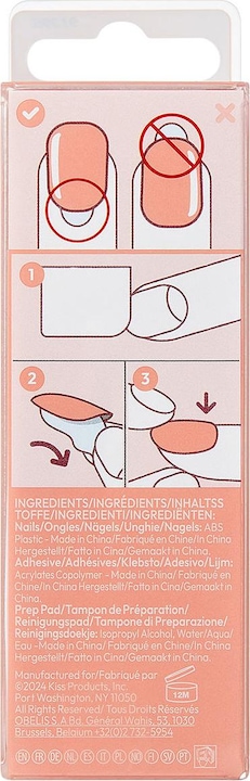 Actual product image KISS Bare but better (Nail glue, Serenity)