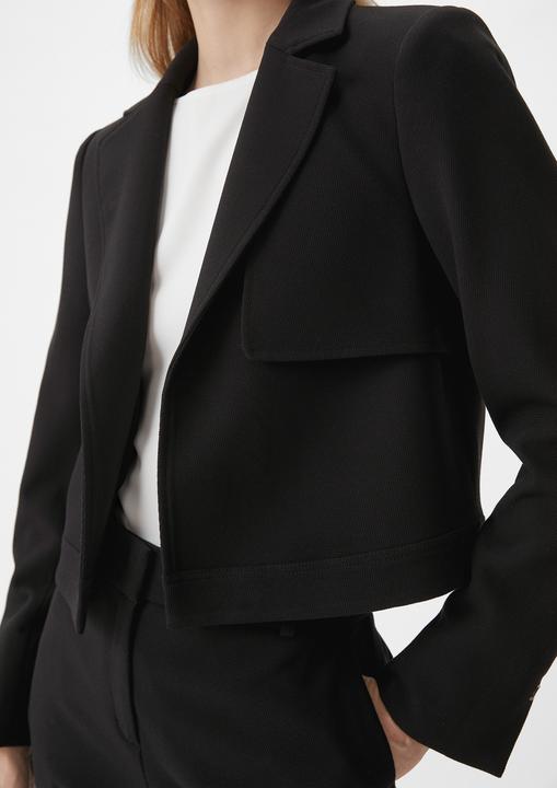 Produktbild Comma Indoor-Blazer Kurzer Blazer aus Viskosemix (46)