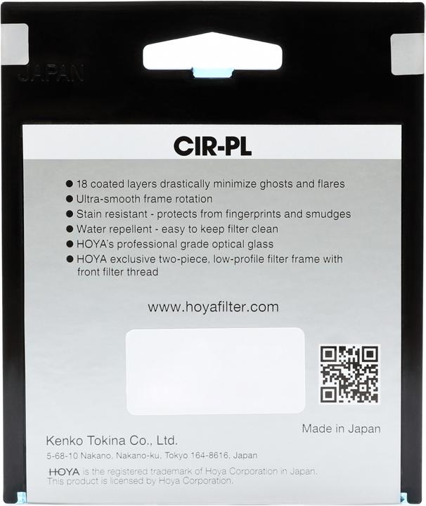 Produktbild Hoya Fusion One CIR-PL Filter (49 mm, Polarisationsfilter)