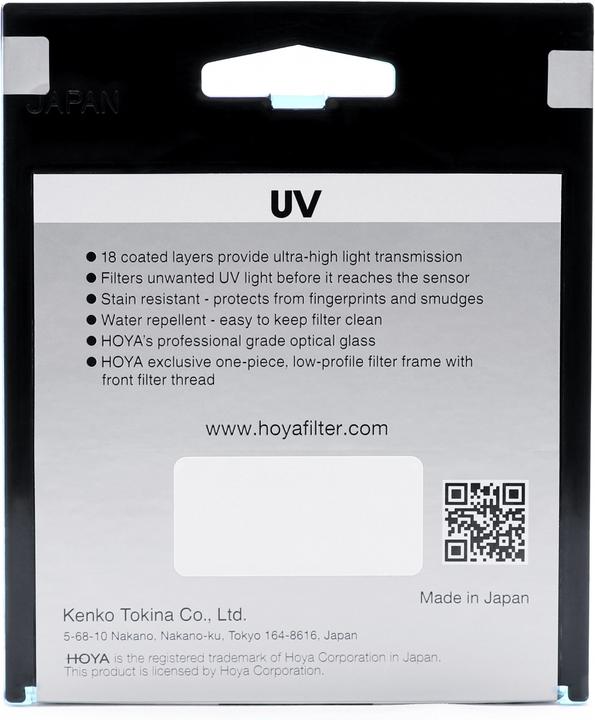 Produktbild Hoya Fusion One UV Filter (62 mm, UV-Filter)