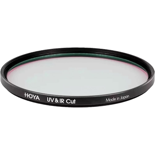 Hoya UV & IR Cut Filter (55 mm, UV-Filter, Infrarot durchlass Filter, 55 mm), Objektivfilter, Schwarz