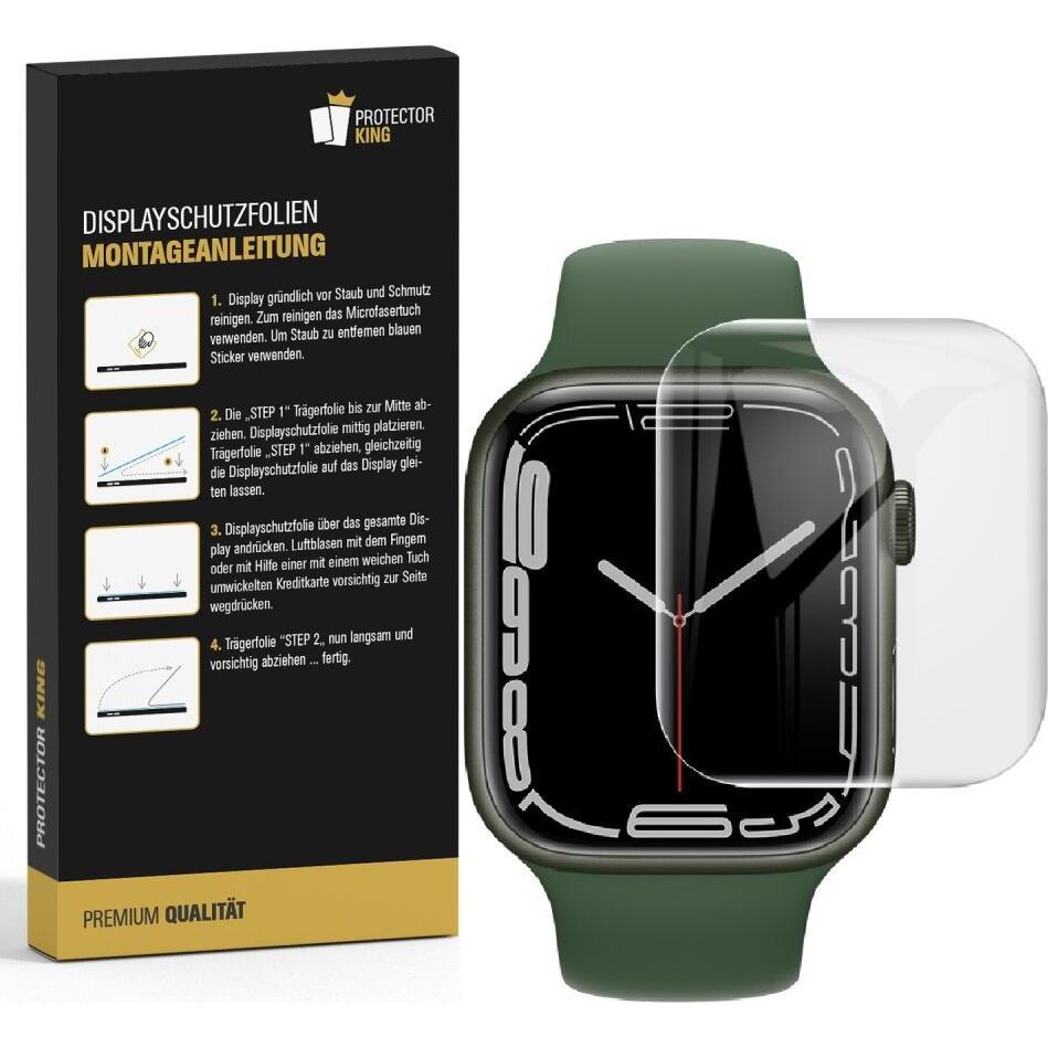 Thumbnail - Protectorking 2x 9H Panzerglas flexibel HD Klar, Smartwatch Schutzfolie