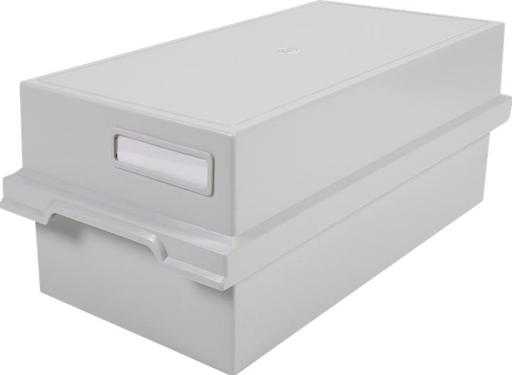 Actual product image Exacompta Card index box A6, light grey (A6)