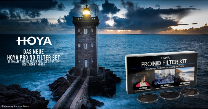 Produktbild Hoya PRO ND Filter Kit 8/64/1000 Filterset (72 mm, ND- / Graufilter)