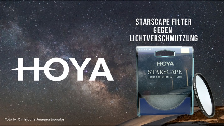 Actual product image Hoya STARSCAPE Astro Filter (49 mm, Night Light Filter, 49 mm)