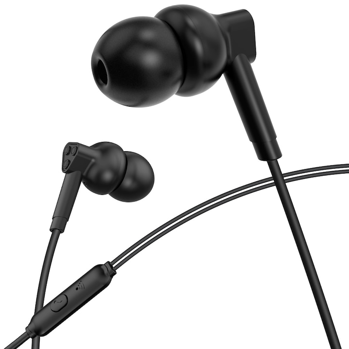 xO wired earphones EP33 jack 3,5mm black (Cable)