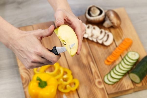 Actual product image Rosenstein & Söhne Set of 3 fruit and vegetable knives (8 cm)